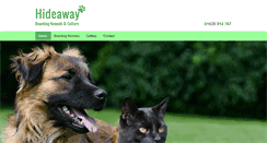 Desktop Screenshot of hideawaykennels-porttalbot.co.uk
